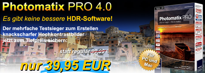 Photomatix Angebot